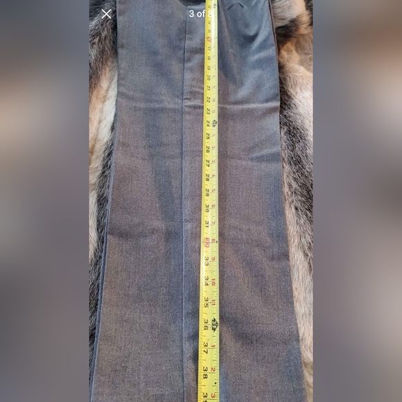 Briggs Gray Slacks Elastic Waist Business Casual Pants Size 14 - Picture 3 of 6